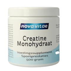Nova Vitae Creatine monohydraat 500.00 Gram