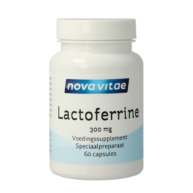 Nova Vitae Lactoferrine 300 mg LPS vrij 60 Capsules