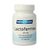 Nova Vitae Lactoferrine 300 mg LPS vrij 60.00 Capsules