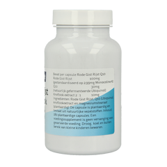 Nova Vitae Rode gist rijst + Q10 + knoflook 180 Vegetarische capsules