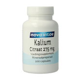 Nova Vitae Kalium citraat 275mg 100.00 Capsules