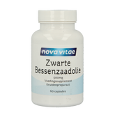 Nova Vitae Zwarte bessenzaad olie 60 Capsules