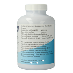 Nova Vitae Glucosamine chondroitine complex met MSM 180 Tabletten