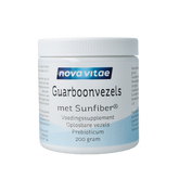 Nova Vitae Guarboonvezels sunfiber AG 200.00 Gram