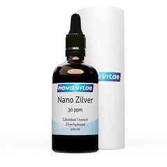 Nova Vitae Nano zilver colloidaal 30ppm 100 Milliliter