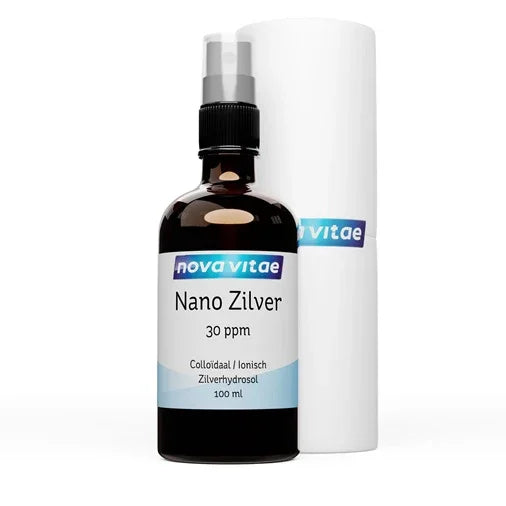 Nova Vitae Nano zilver colloidaal spray 30ppm 100 Milliliter