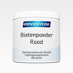 Nova Vitae Rode bietenpoeder 250.00 Gram