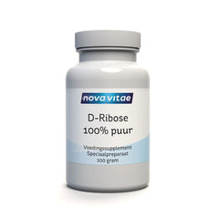 Nova Vitae D-Ribose 100% puur 100 Gram