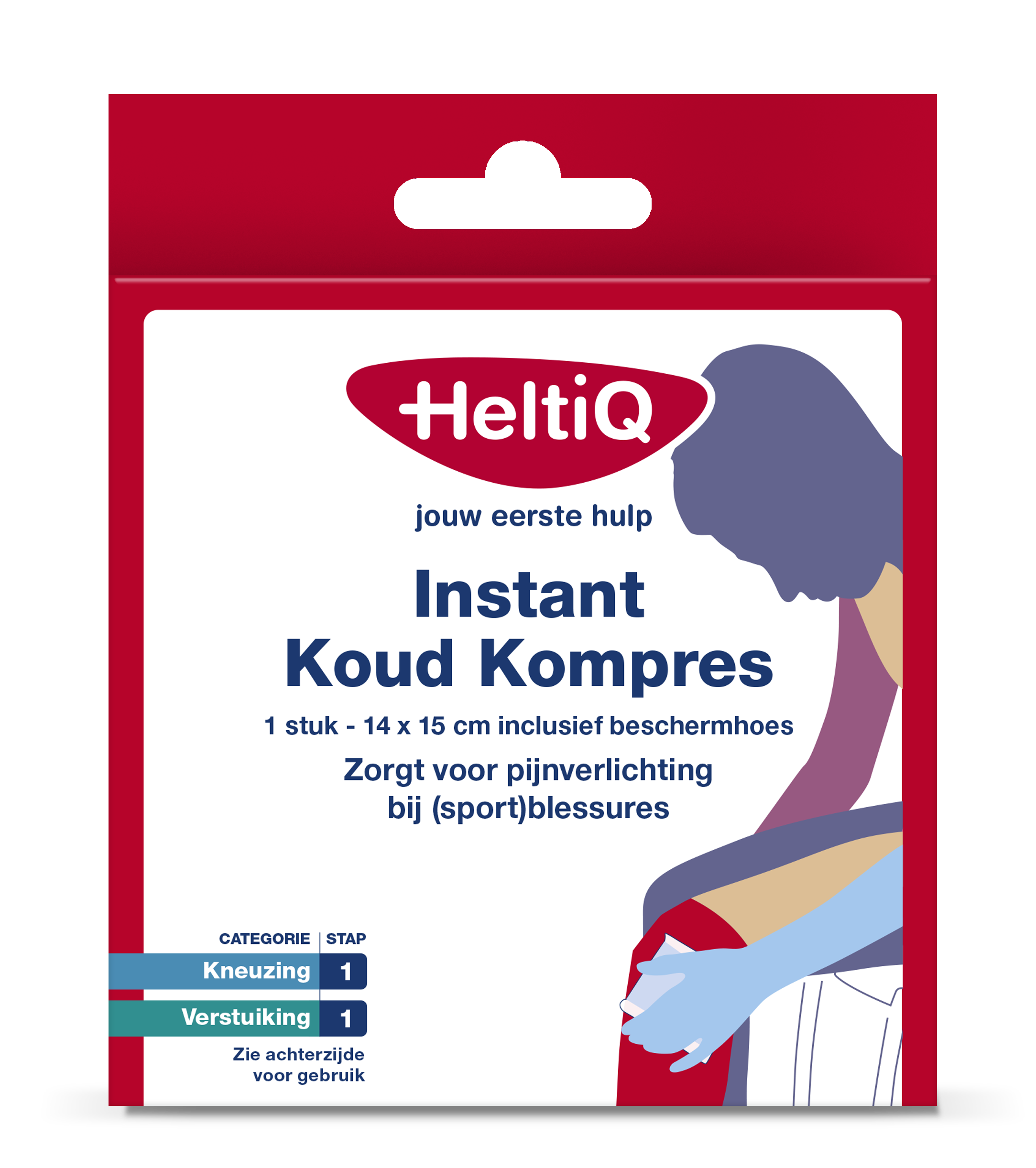 Heltiq Koud kompres instant 1 Stuks
