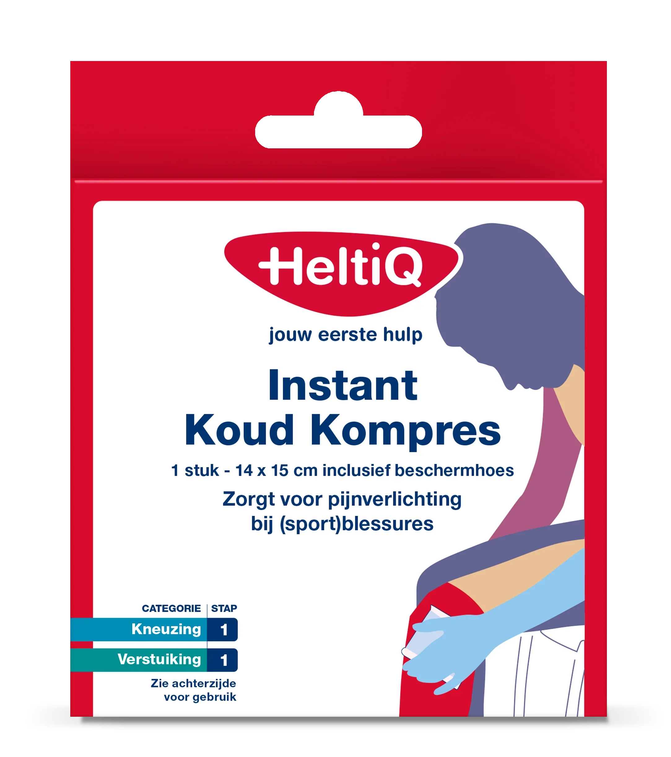 Heltiq Koud kompres instant 1 Stuks