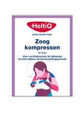 Heltiq Zoogkompressen gevormd 30 Stuks