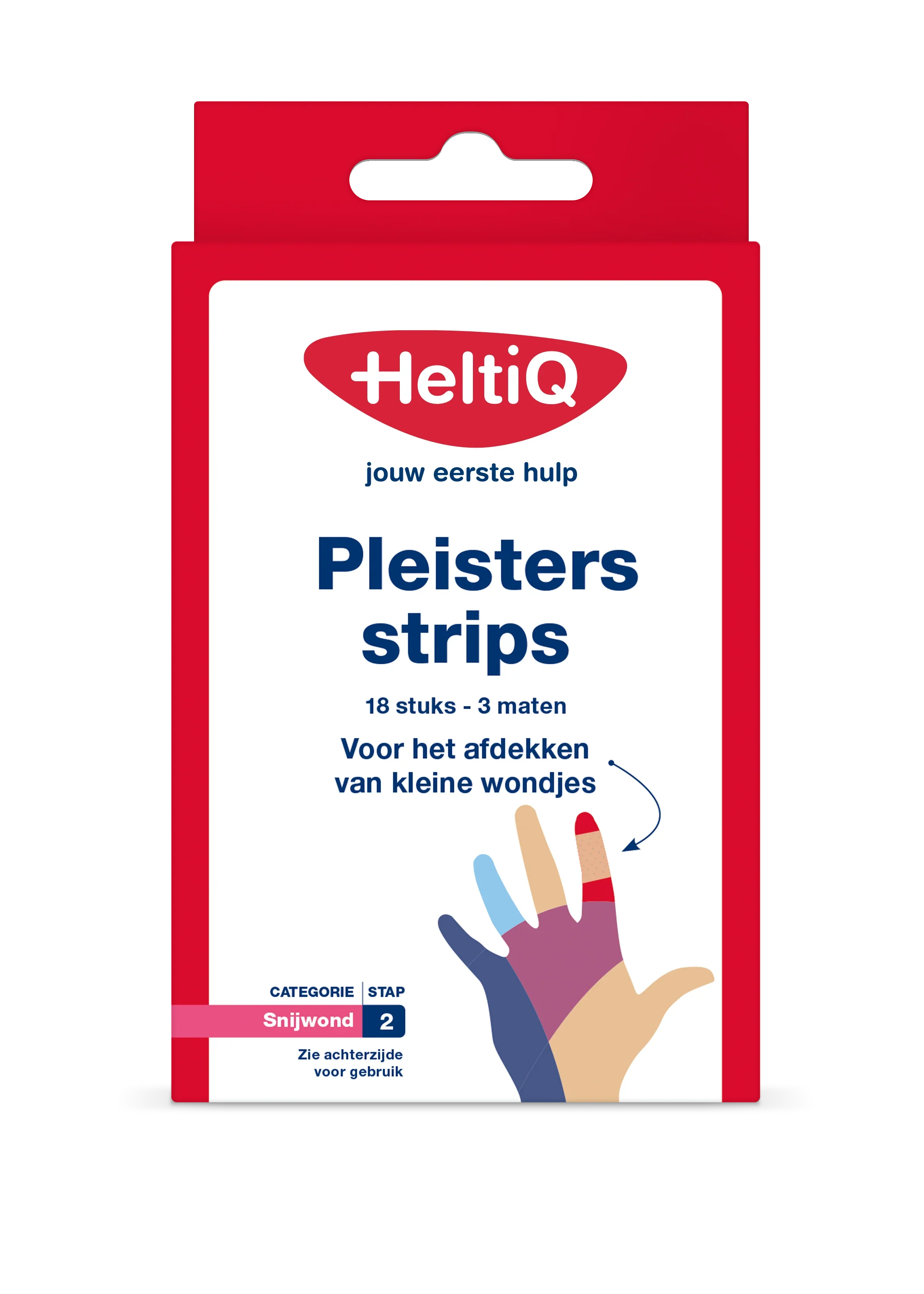 Heltiq Pleisterstrips waterafstotend & elastisch 18 Stuks