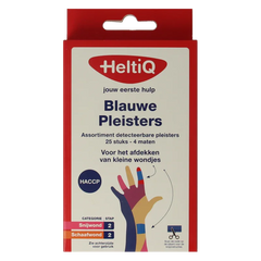 Heltiq Detecteerbare pleisters blauw 26 Stuks