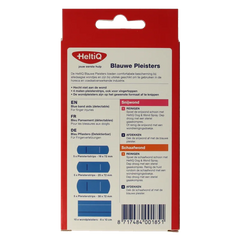 Heltiq Detecteerbare pleisters blauw 26 Stuks