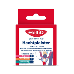 Heltiq Hechtpleister 2.5cm x 5m 1 Stuks