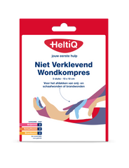 Heltiq Niet verklevend wondkompres 10 x 10cm 5 Stuks
