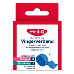 Heltiq Vingerverband 4m x 2.5cm 1.00 Stuks