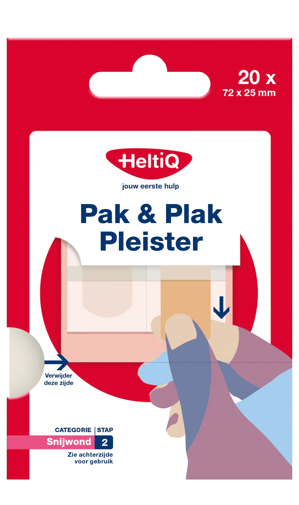 Heltiq Pak & plak textiel 20 Stuks