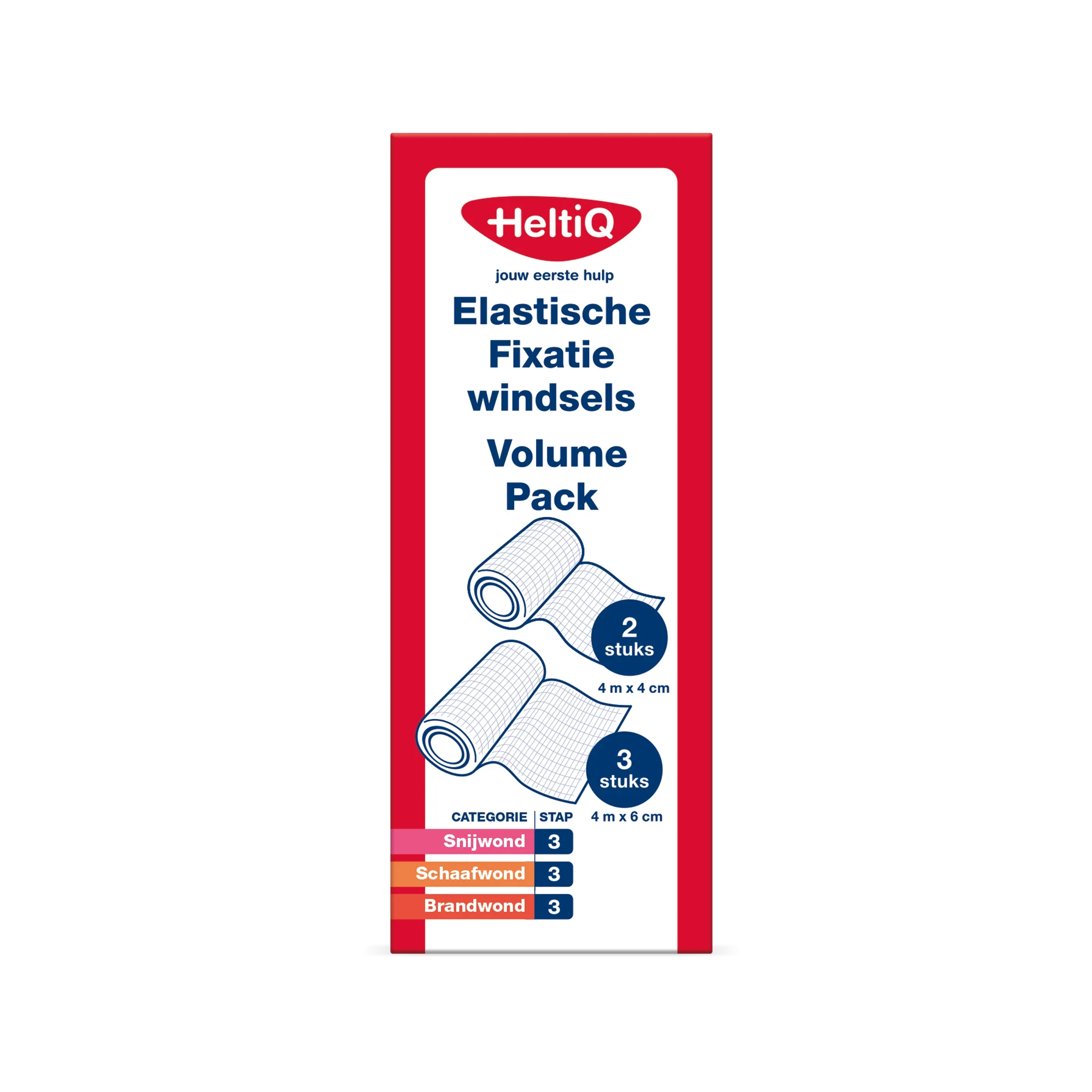 Heltiq Elastische fixatiewindsels volume pack 5 Stuks