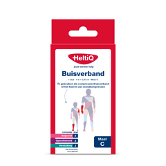 Heltiq Buisverband 1m x 6.75cm maat C 1.00 Stuks