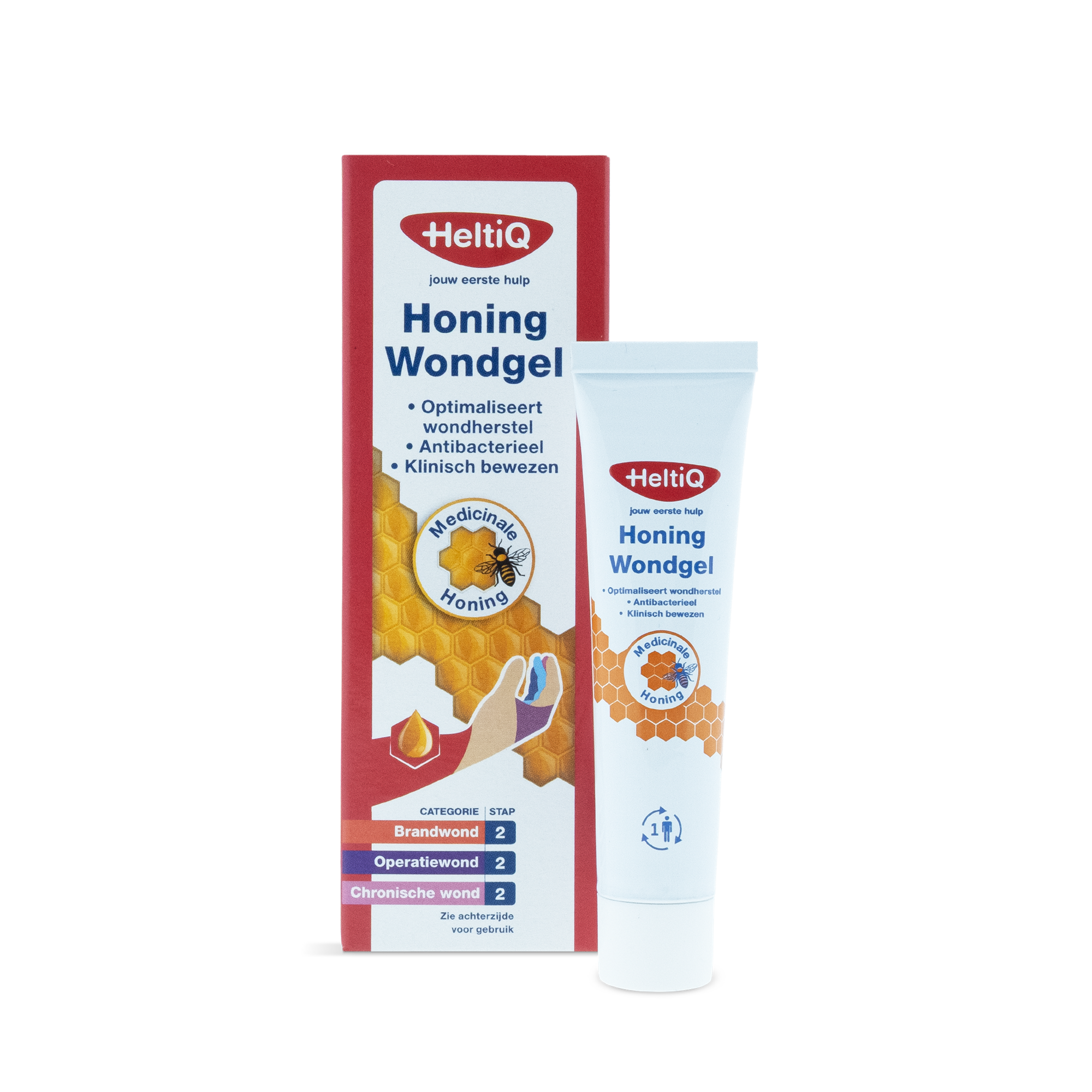 Heltiq Honing wondgel 15.00 Gram