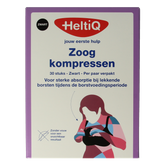 Heltiq Zoogkompressen zwart 30 Stuks