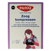 Heltiq Zoogkompressen zwart 30 Stuks