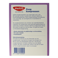 Heltiq Zoogkompressen zwart 30.00 Stuks