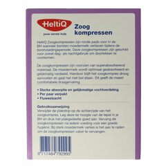 Heltiq Zoogkompressen zwart 30 Stuks