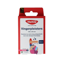 Heltiq Vingerpleisters 120x20mm 22 Stuks