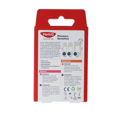 Heltiq Pleisters sensitive 3 maten 25.00 Stuks