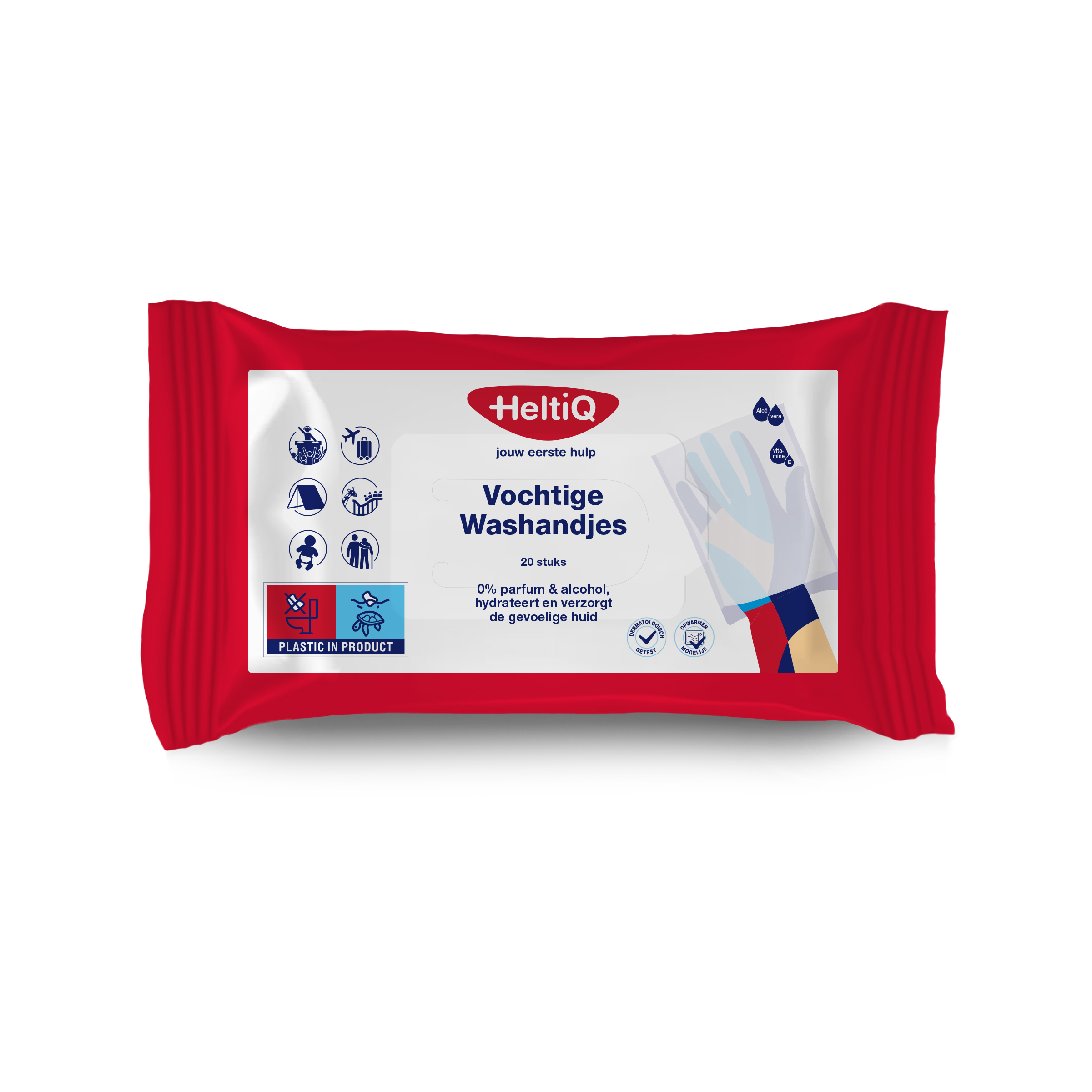 Heltiq Vochtige washandjes 20.00 Stuks