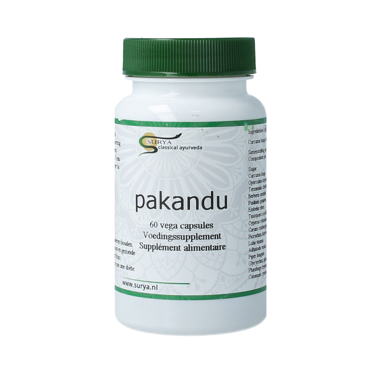 Surya Pakandu 60.00 Capsules