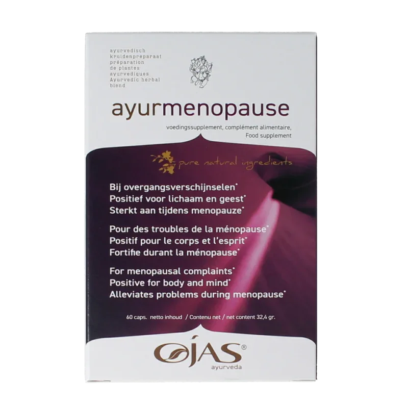 Ojas Ayurmenopause 60.00 Vegetarische capsules