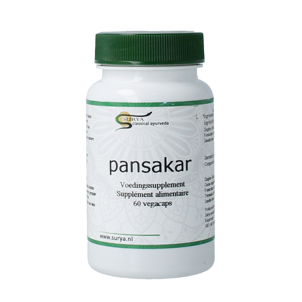 Surya Pansakar 60.00 Capsules