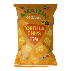 Amaizin Corn chips nacho bio 150 Gram