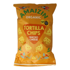 Amaizin Corn chips nacho bio 150.00 Gram