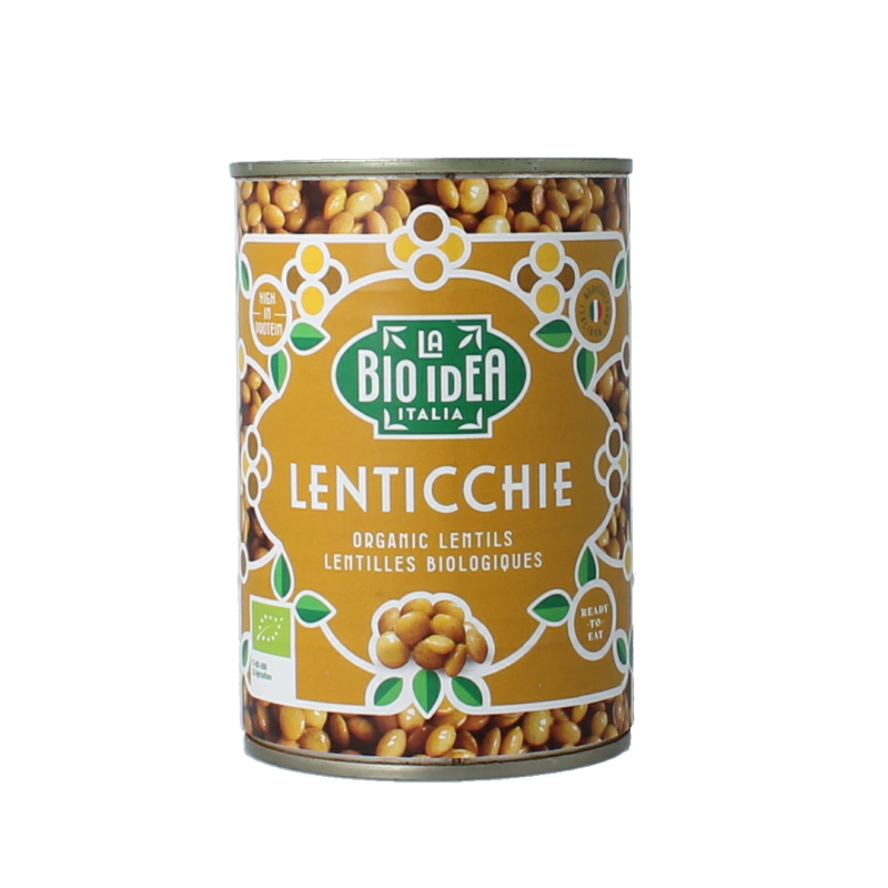 Bioidea Linzen (lenticchiel) bio 400 Gram