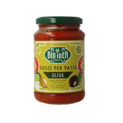 Bioidea Pastasaus olijven bio 340.00 Gram