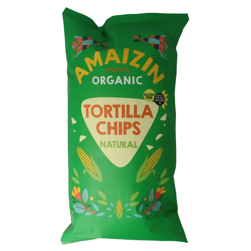 Amaizin Corn chips natural bio 250 Gram