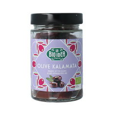 Bioidea Olijven zwart kalamata ontpit bio 180 Gram
