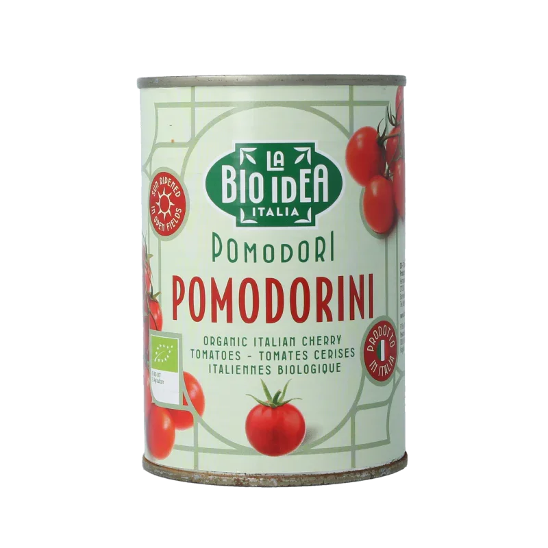 La Bio Idea Cherrytomaten in blik bio 400 Gram