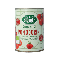 La Bio Idea Cherrytomaten in blik bio 400.00 Gram
