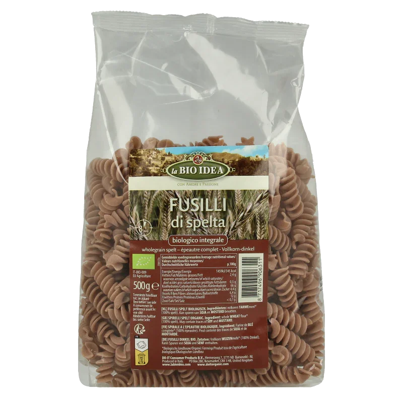 Bioidea Spelt fusilli bio 500 Gram