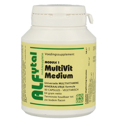 Alfytal MultiVit medium - mineraalvrij 90 Vegetarische capsules
