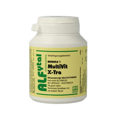 Alfytal MultiVit x-tra mineraalvrije multivitamine 90 Vegetarische capsules