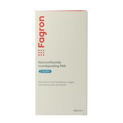 Fagron Natriumfluoride mondspoeling 0.05% 500.00 Milliliter