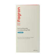 Fagron Natriumfluoride mondspoeling 0.05% 500.00 Milliliter
