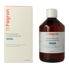 Fagron Natriumfluoride mondspoeling 0.05% 500 Milliliter
