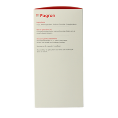 Fagron Natriumfluoride mondspoeling 0.05% 500.00 Milliliter